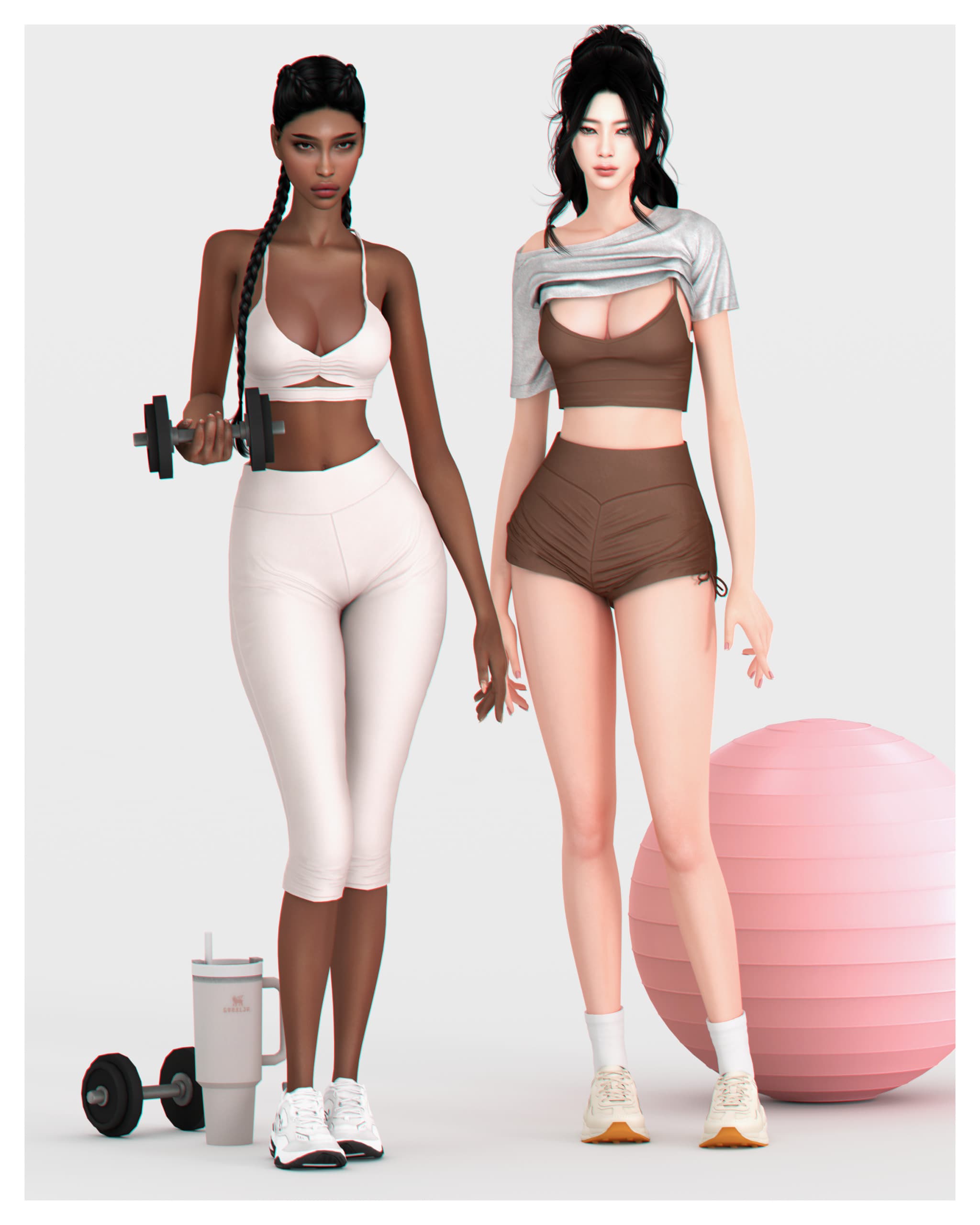 Сет одежды для спорта Effortless Athleisure